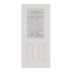 1/2 LITE WITH BRISTOL PRIVACY GLASS
